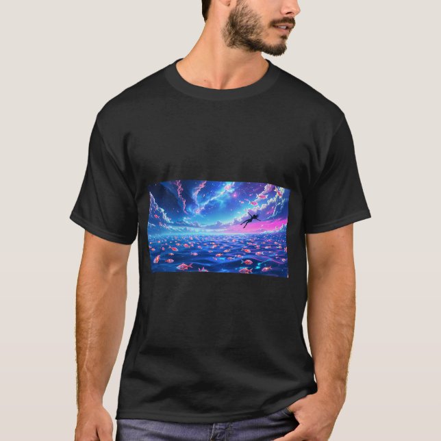 Launischer Ozean T-Shirt (Vorderseite)