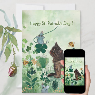 Launischer St. Patrick's Day Feiertagskarte