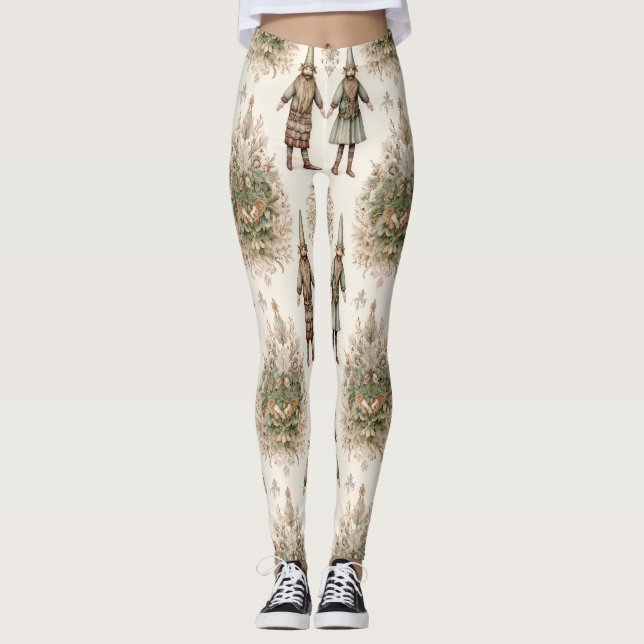 Launischer Waldgarten & Botanik (1) Leggings (Vorderseite)