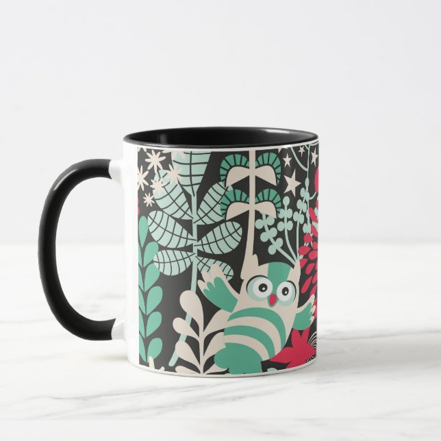 Launischer Waldkauz Tasse (Links)
