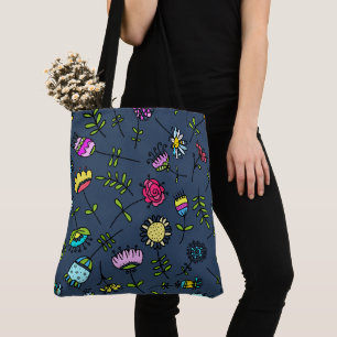Launisches florales Muster Art Design