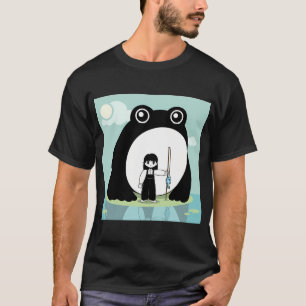 Launisches Mädchen in der magischen Nacht T-Shirt