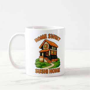 Launisches Sushi-Haus Foodie Cottage Kaffeetasse