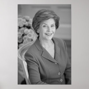 Laura Bush Offiziell Portrait - 2005 Poster