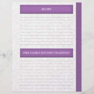 Laura Grstattdessen - Lila Grey Damask Rezepte