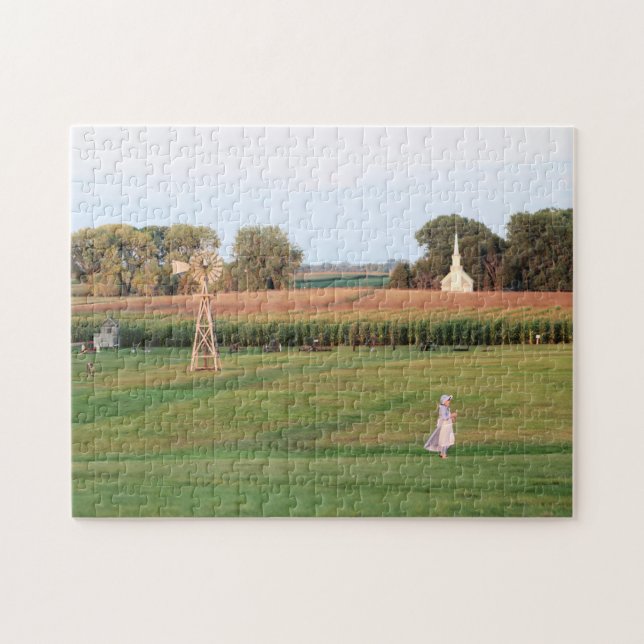 Laura Ingalls Wilder Family Homestead in DeSmet SD Puzzle (Horizontal)