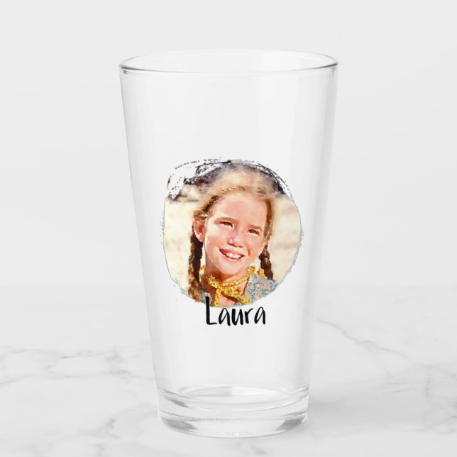 Laura Ingalls Wilder Glas (Vorderseite)
