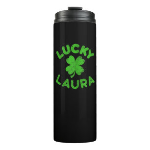 Laura Irish Family St. Patrick's Day - Lucky Laura Thermosbecher