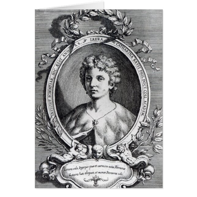 Laura Maria Caterina Bassi (Vorne)