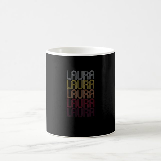 Laura Name Geschenk Personalisiert Vorname Kaffeetasse (Mittel)