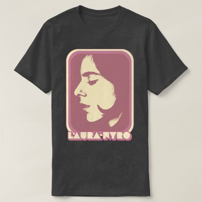 Laura Nyro Retro 70er Art Design 1 T-Shirt (Design vorne)