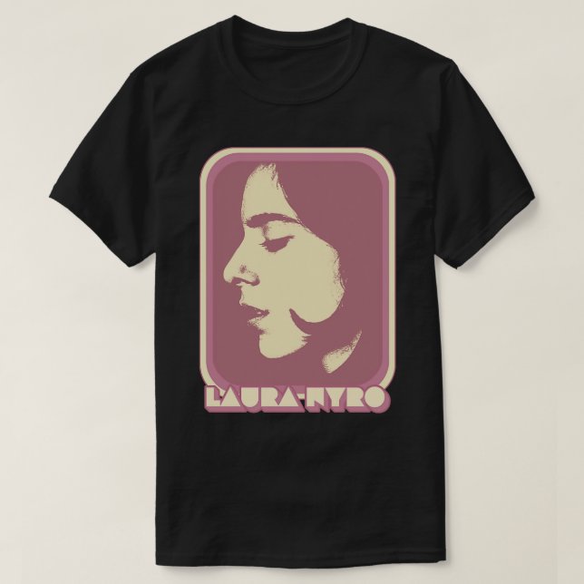 Laura Nyro Retro 70er Art Design 1 T-Shirt (Design vorne)