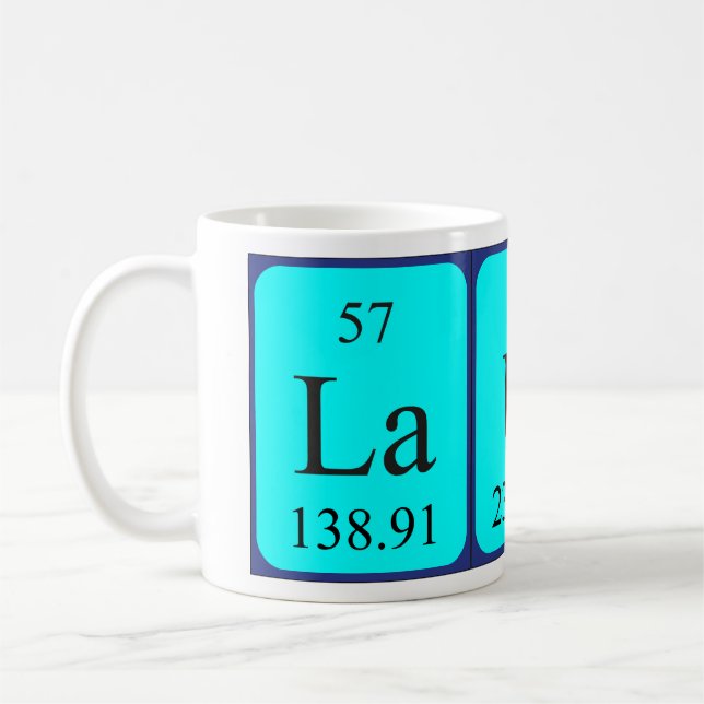 Laura Periodenname Tasse (Links)