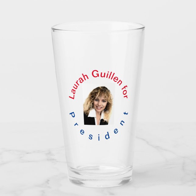 Laurah Guillen für Präsident Glas (Vorderseite)