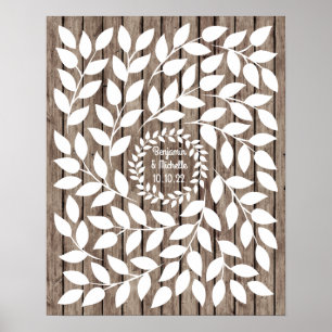 Laurel - 100 Signature Guest Book Alternative Poster