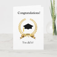 Laurel Abschluss Card