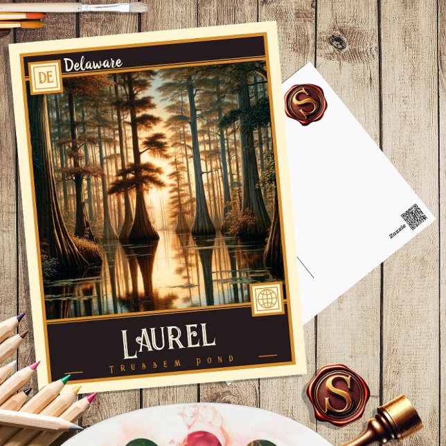 Laurel, Delaware | Vintage Postkarte (Von Creator hochgeladen)