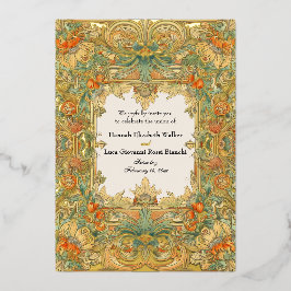 Laurel & Filigree Verzauberung Folieneinladung