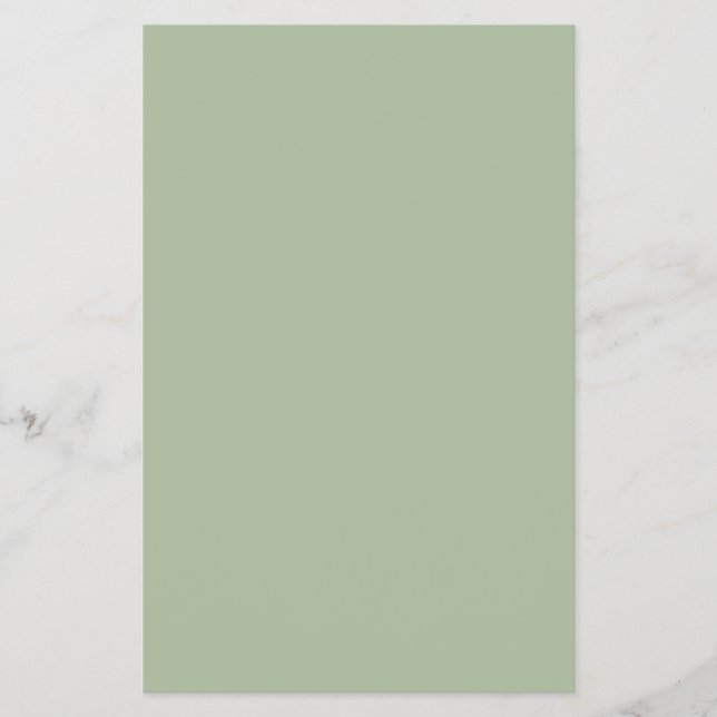 Laurel Green Solid Color Flyer (Vorne)