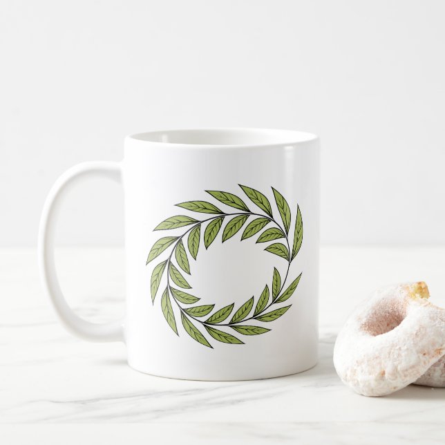 Laurel Kreath abgeschieden Set Classic Kaffeetasse (Mit Donut)