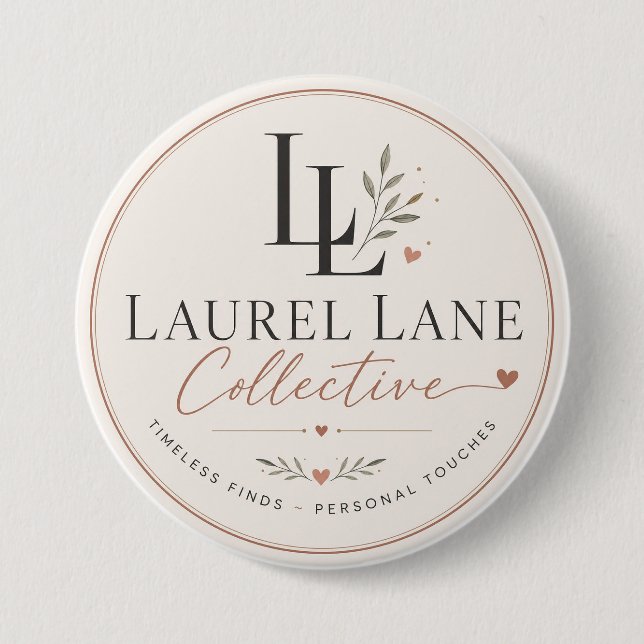 Laurel Lane Designs  Button (Vorderseite)