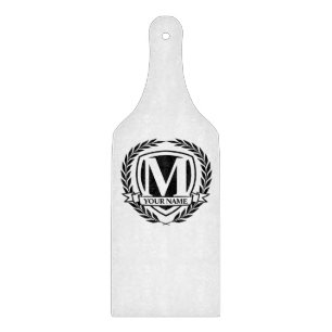Laurel Monogram Design Cutting Board Schneidebrett