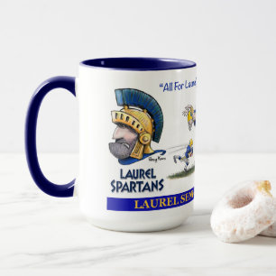 Laurel Senior High School Spartan-Tasse Tasse
