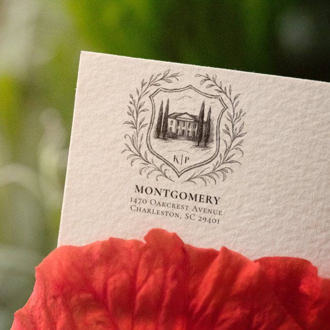 Laurel Shield Anwesen | Hochzeitsstiftung Gummistempel (Von Creator hochgeladen)