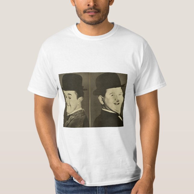  Laurel und Hardy T-Shirt (Vorderseite)