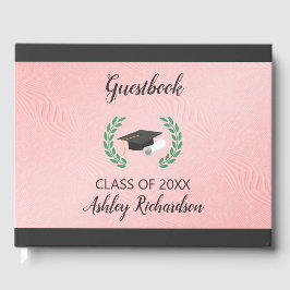 Laurel und schwarze Cap Gästebuch