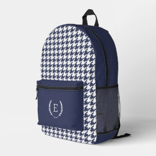 Laurel Wappen Monogram Bedruckter Rucksack