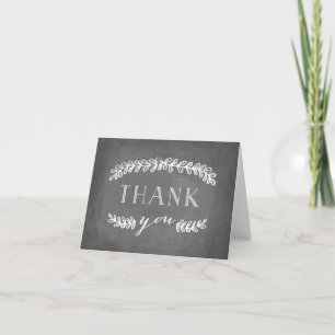 Laurel White Dankeskarten-Schreibtafel Dankeskarte