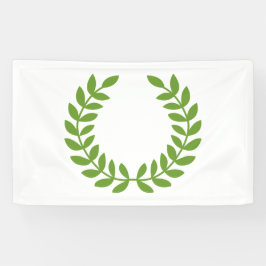 Laurel Wreath (altgriechisches Symbol) Banner