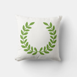 Laurel Wreath (altgriechisches Symbol) Kissen
