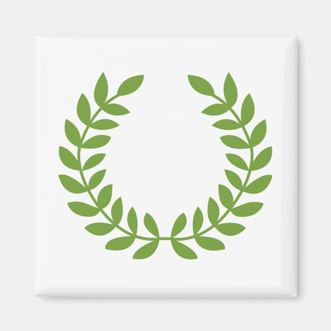 Laurel Wreath (altgriechisches Symbol) Magnet (Vorne)