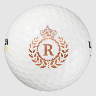 Laurel Wreath Royal Bronze Crown mit Monogram Golfball