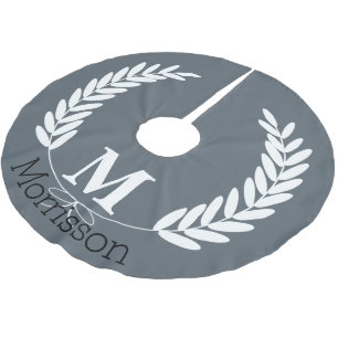 Laurels (Weißwein) - Personalisiert Polyester Weihnachtsbaumdecke