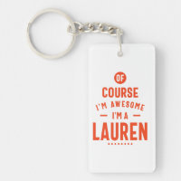 Lauren Personalisiert Name Birthday Gift