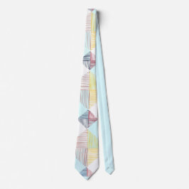 Lauren Rosenberg Original Multi-Linear Neck Tie Krawatte