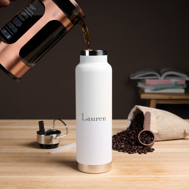 Lauren Trinkflasche (Kaffee (gedreht))