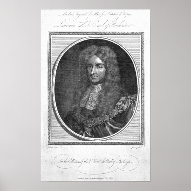 Laurence Hyde, 1. Earl of Rochester Poster (Vorne)