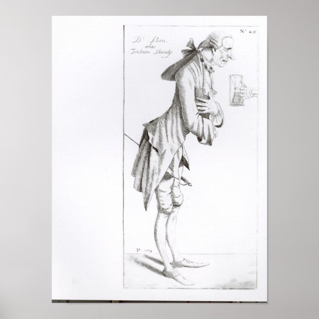 Laurence Sterne Poster (Vorne)