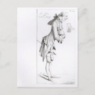 Laurence Sterne Postkarte