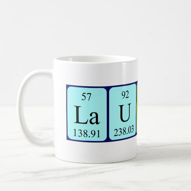 Laurens Periodenname Tasse (Links)