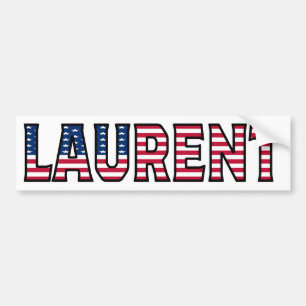 Laurent Name Vorname USA Aufkleber Sticker Auto Autoaufkleber