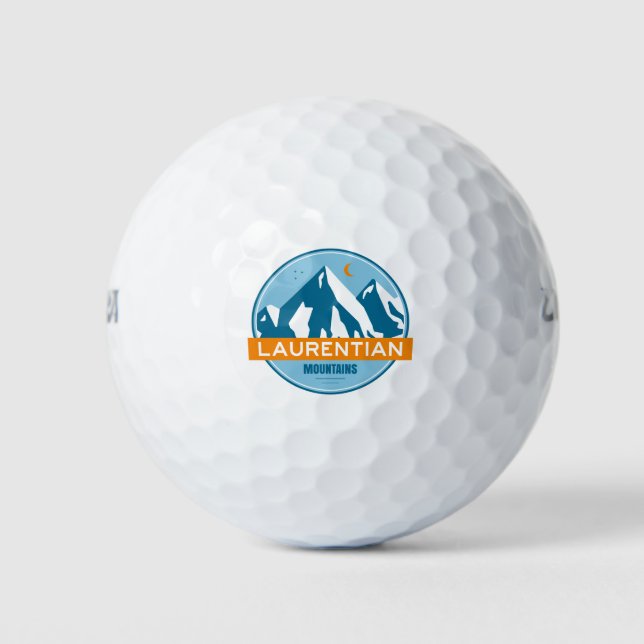 Laurentian Mountains Quebec Kanada Golfball (Vorderseite)