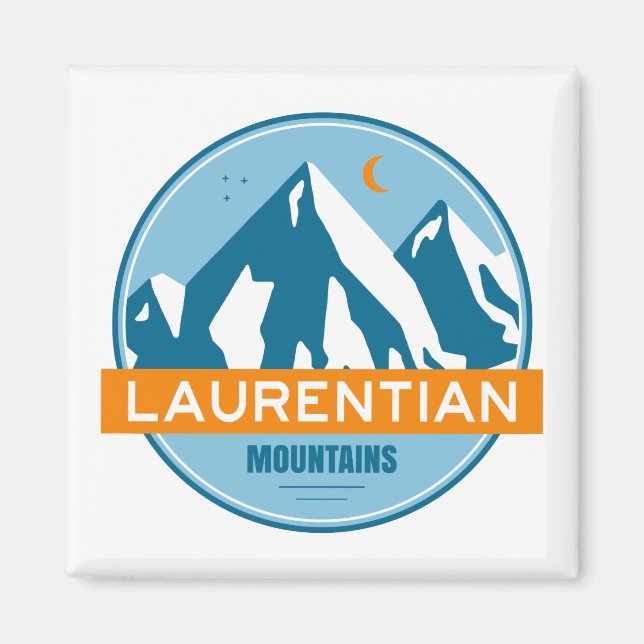 Laurentian Mountains Quebec Kanada Magnet (Vorne)