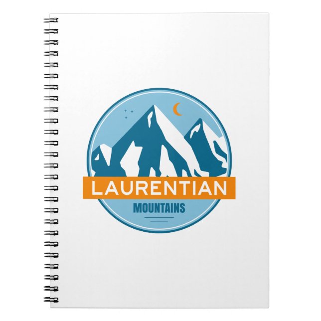 Laurentian Mountains Quebec Kanada Notizblock (Vorderseite)