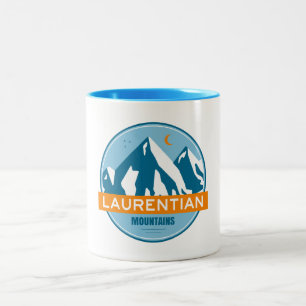 Laurentian Mountains Quebec Kanada Zweifarbige Tasse
