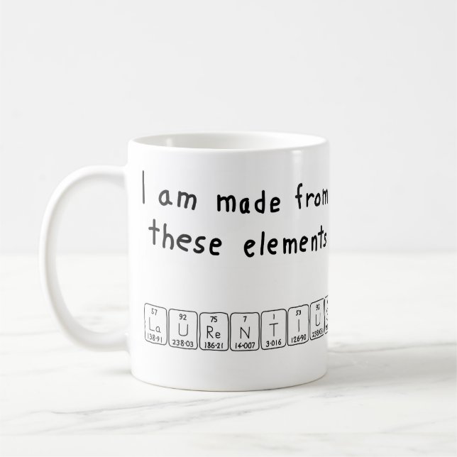 Laurentius Periodenname Tasse (Links)
